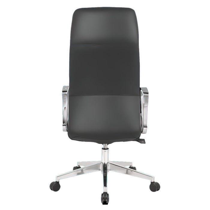 Tygerclaw Executive High Back Microfiber PU Office Chair - Black