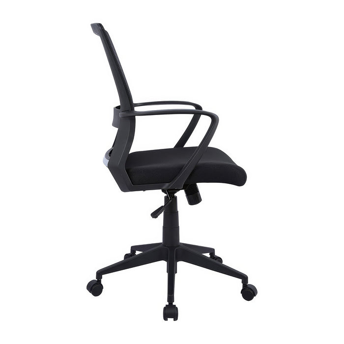 Tygerclaw Mid Back Mesh & Fabric Office Chair - Black