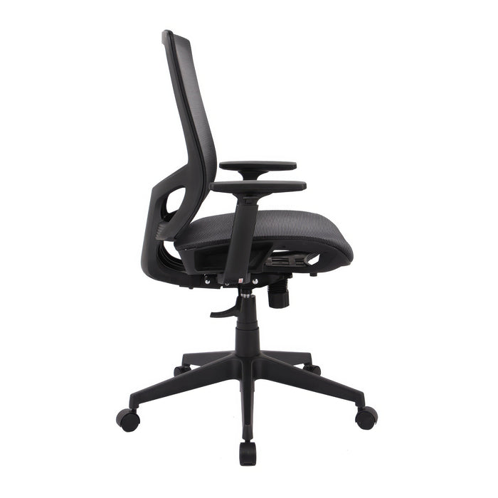 Tygerclaw 21\" High Back Mesh Office Chair - Black