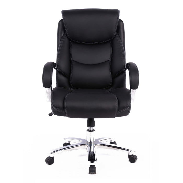 Tygerclaw Executive High Back Big & Tall Office Chair - Black