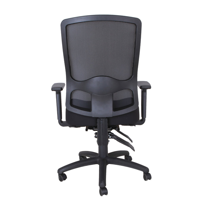 Tygerclaw Adjustable Mid Back Mesh Task Office Chair - Black