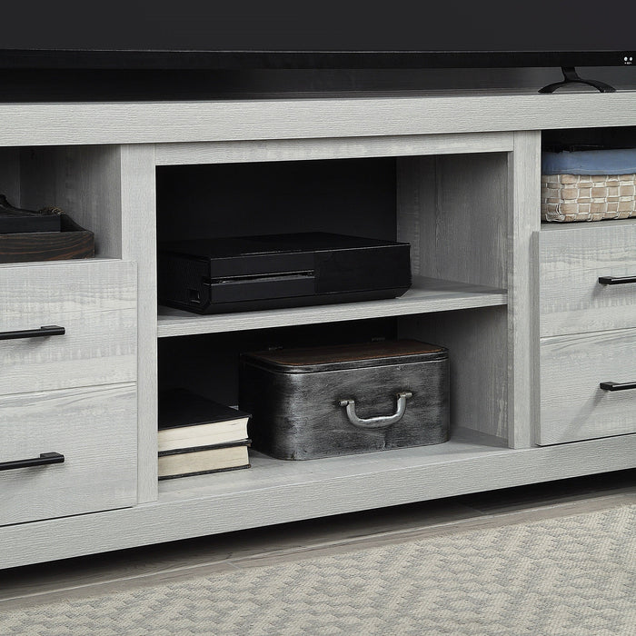 Manhattan Comfort Richmond 60\" TV Stand with 2 Drawers & 4 Shelves - Grey