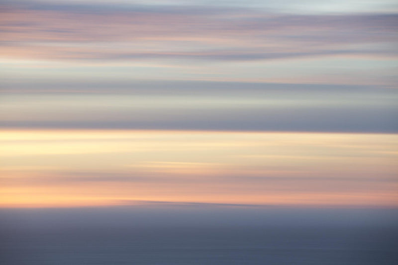 \"Ocean Kisses Sky\" Giant Art 72x48 Wall Art