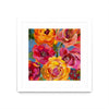 \"Spring Bouquet V32\" Matted and Framed White 30x30 Wall Art