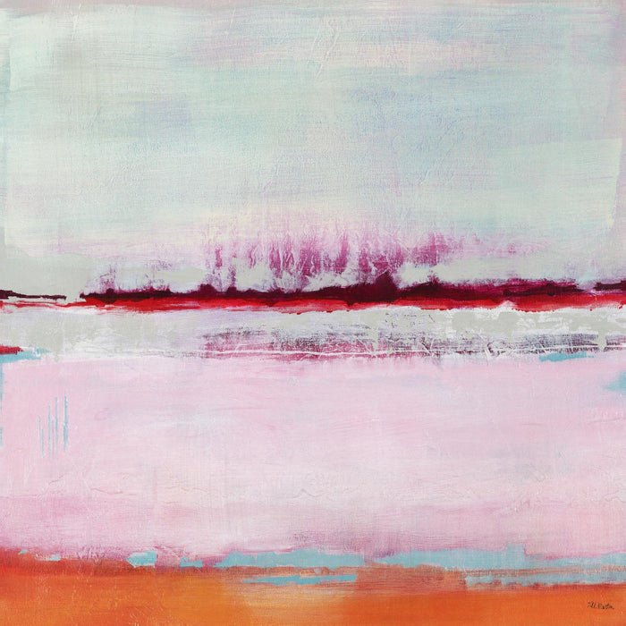 \"Persimmon Jump Ii\" Giant Art 54x54 Wall Art