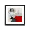\"The Mountain Comes To You\" Matted and Framed Black 30x30 Wall Art