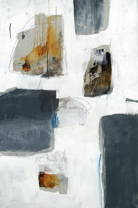 \"Watch From The Window I\" Giant Art 84x54 Wall Art