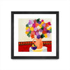\"Taking In The Love\" Matted and Framed Black 30x30 Wall Art