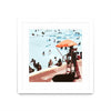 \"It's All Going Just Swimmingly\" Matted and Framed White 30x30 Wall Art
