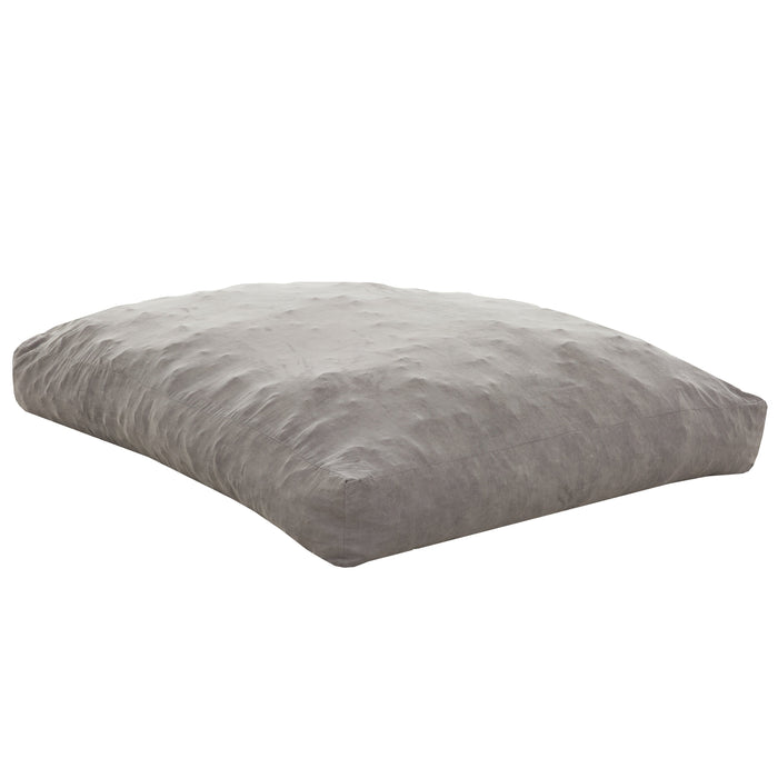 Sealy Teddy Corduroy High Density Foam Bean Bag Chair - Beige