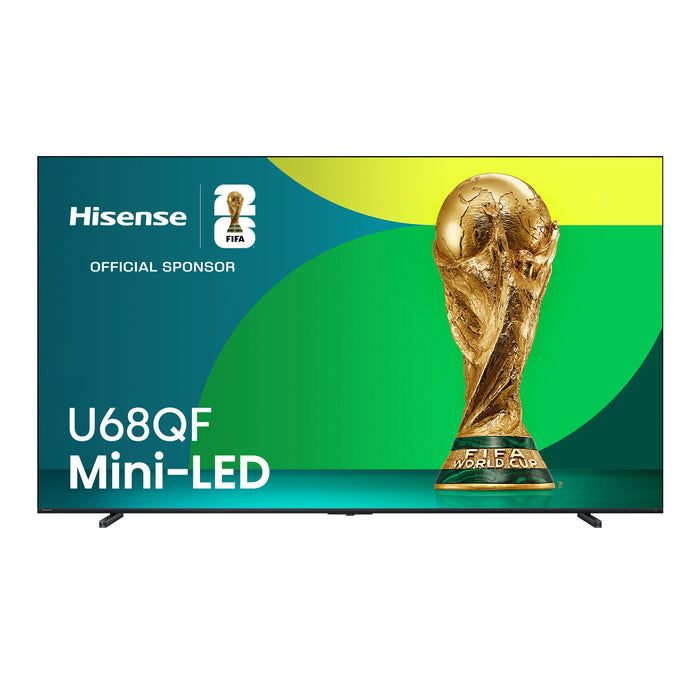 Hisense 65\" U68QF Mini-LED 4K UHD QLED AI TV