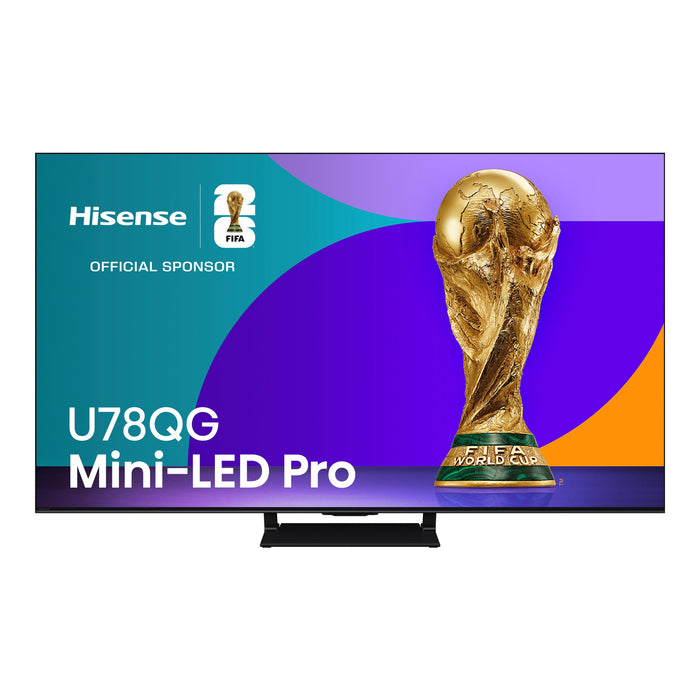 HISENSE 75\" U78QG Mini-LED QLED AI 4K UHD Smart Google TV (75U78QG) – 2025 Model