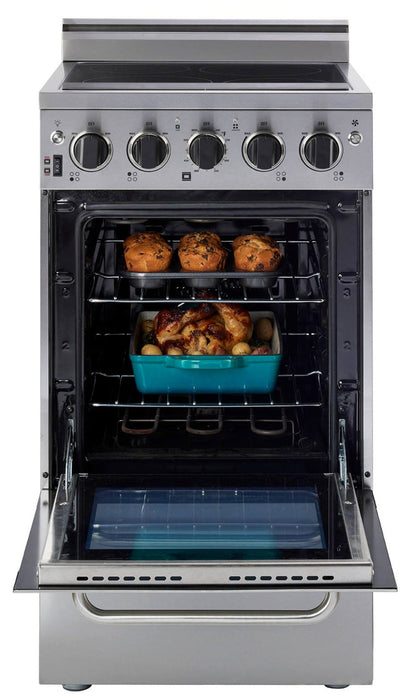 Prestige by Unique 20-Inch Convection Electric Range - UGP-20V EC S/S 