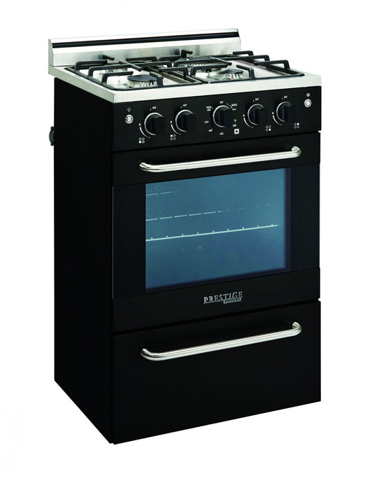 Prestige by Unique 20-Inch Convection Gas Range - UGP-20V PC1 B 