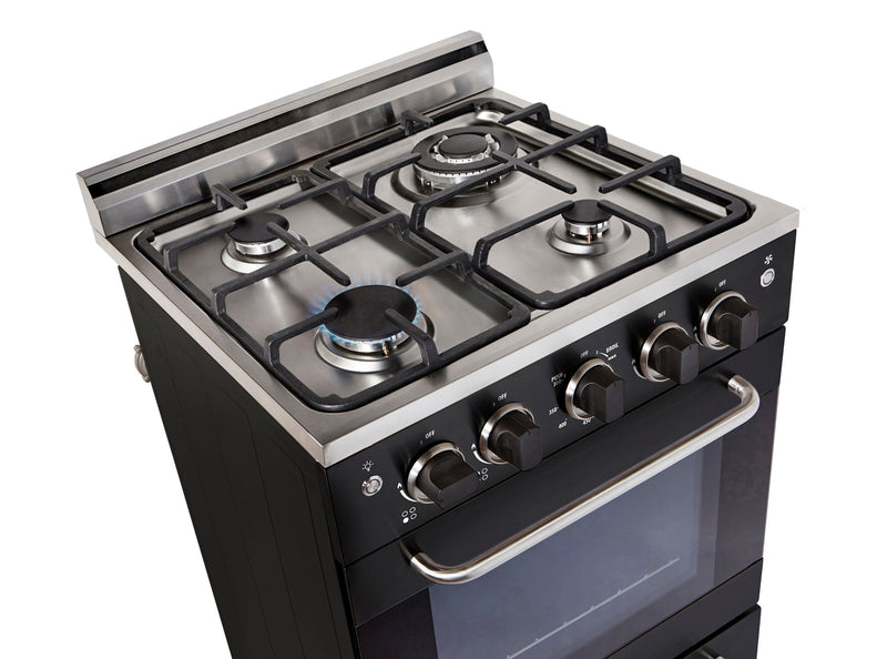 Prestige by Unique 20-Inch Convection Gas Range - UGP-20V PC1 B 