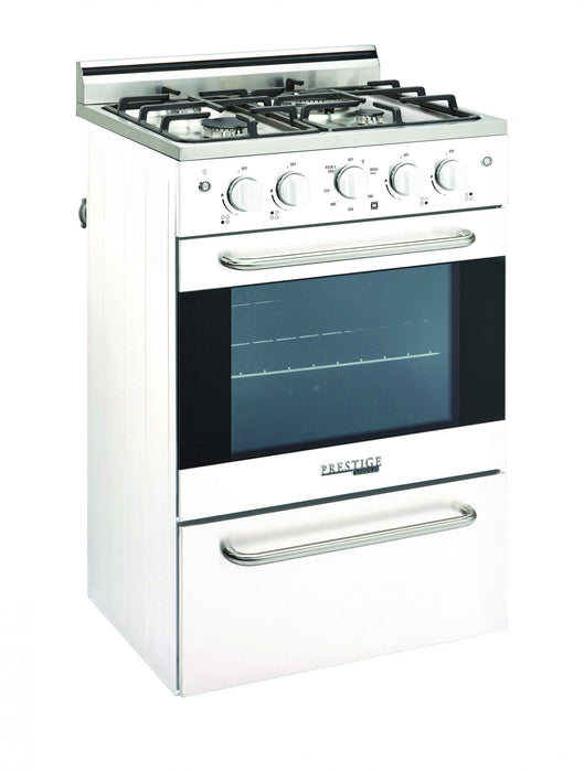 Prestige by Unique 20-Inch Convection Gas Range - UGP-20V PC1 W 