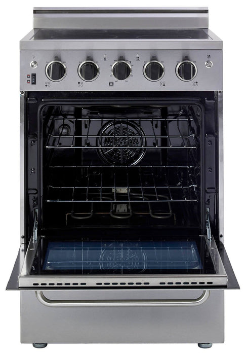 Prestige by Unique 24-Inch Convection Electric Range - UGP-24V EC S/S 