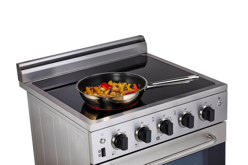 Prestige by Unique 24-Inch Convection Electric Range - UGP-24V EC S/S 