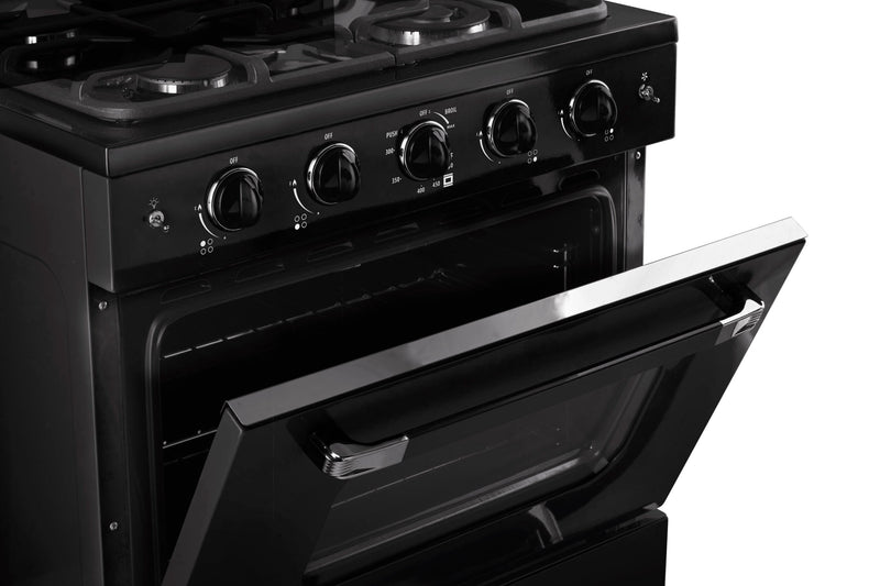 Classic Retro by Unique 30-Inch Convection Gas Range - UGP-30CR B 