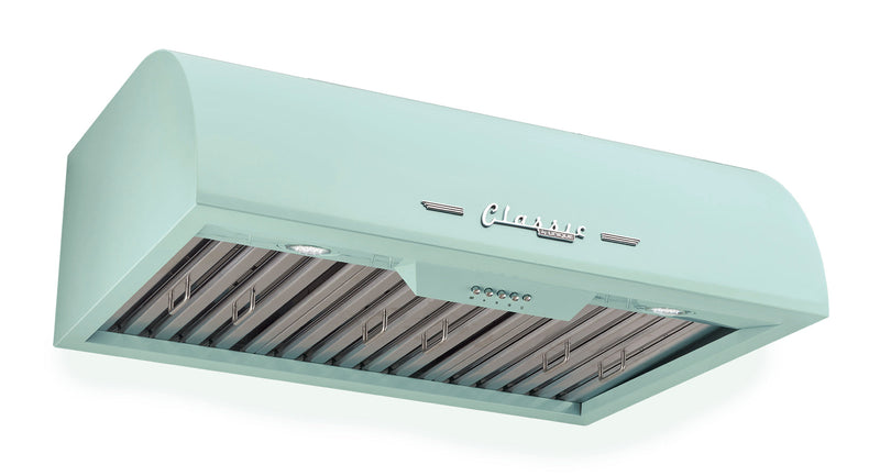 Classic Retro by Unique 30-Inch Under Cabinet Range Hood - UGP-30CR RH LG 