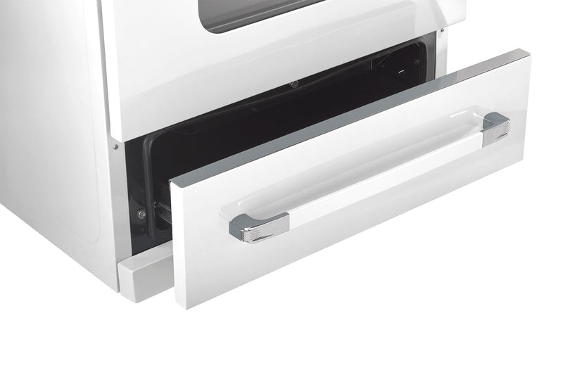 Classic Retro by Unique 30-Inch Convection Gas Range - UGP-30CR W 