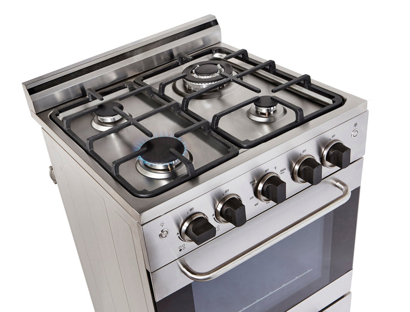 Prestige by Unique 20-Inch Convection Gas Range - UGP-20V PC1 S/S  