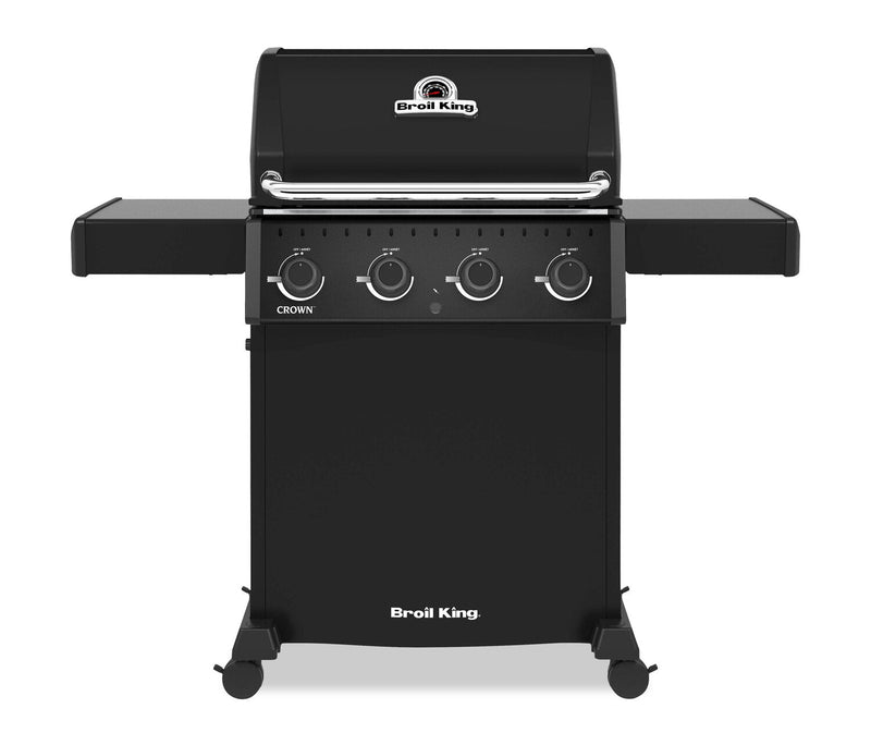 Broil King Crown 410 Shadow 40,000-BTU Natural Gas Grill - Black – 865057 