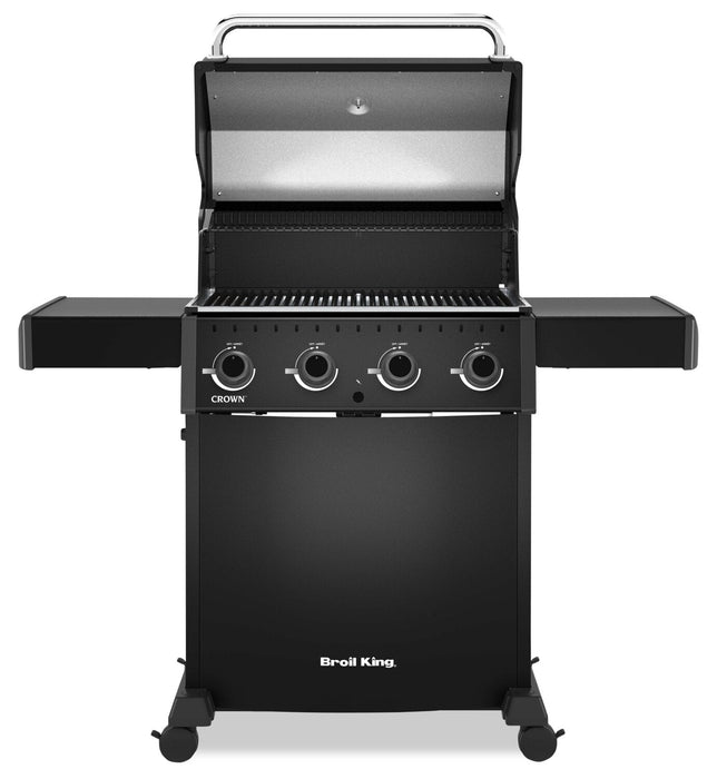 Broil King Crown 410 Shadow 40,000-BTU Natural Gas Grill - Black – 865057 