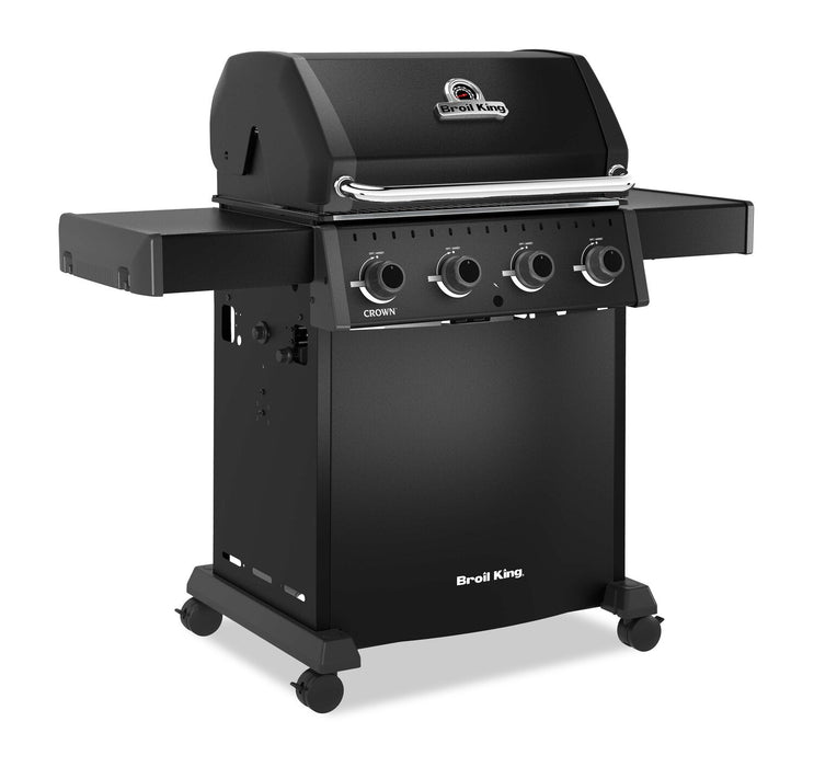 Broil King Crown 410 Shadow 40,000-BTU Natural Gas Grill - Black – 865057 