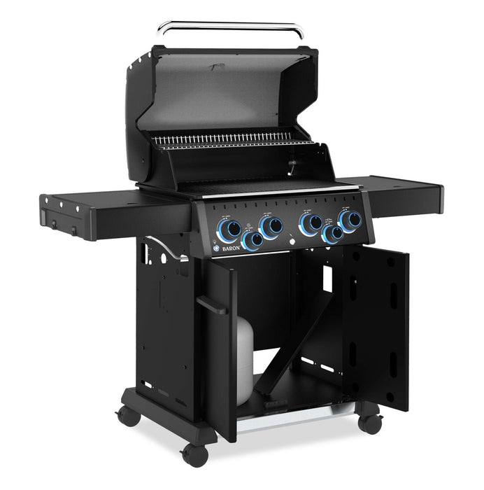 Baron 490 Pro Shadow 65,000-BTU Natural Gas Grill – Black - 674147