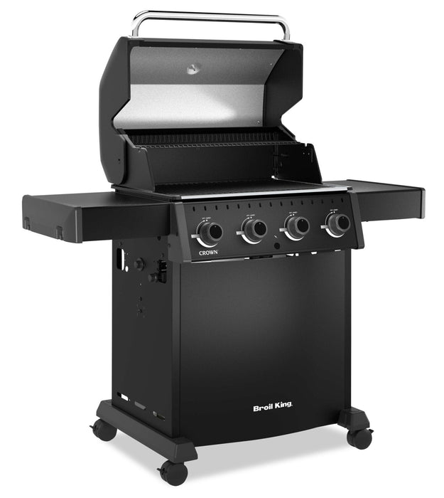 Broil King Crown 410 Shadow 40,000-BTU Natural Gas Grill - Black – 865057 
