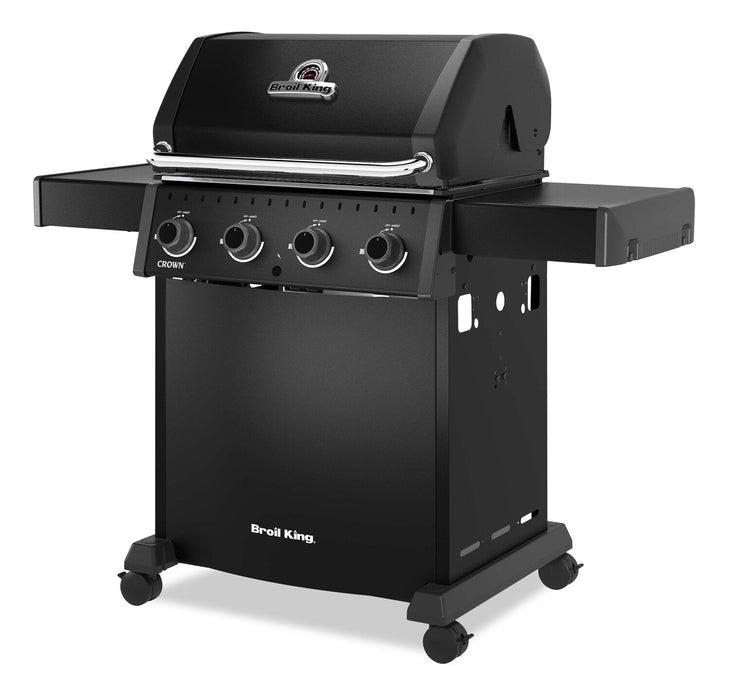 Broil King Crown 410 Shadow 40,000-BTU Natural Gas Grill - Black – 865057 