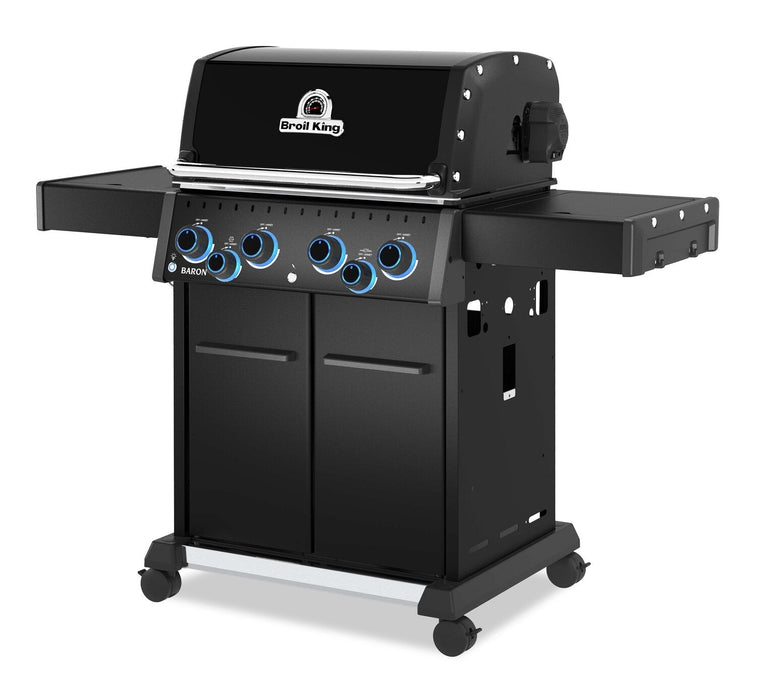 Baron 490 Pro Shadow 65,000-BTU Natural Gas Grill – Black - 674147