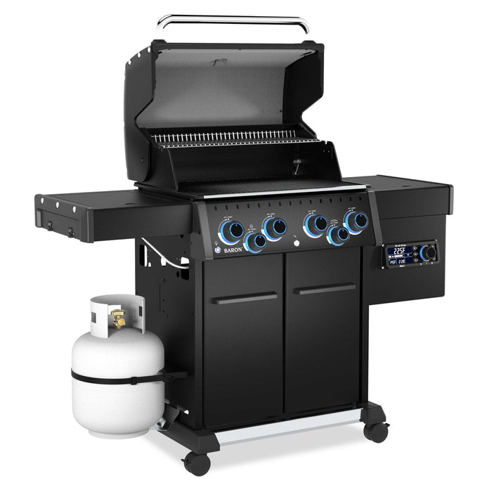 Baron 490 Pro Shadow 65,000-BTU Natural Gas Grill – Black - 674147