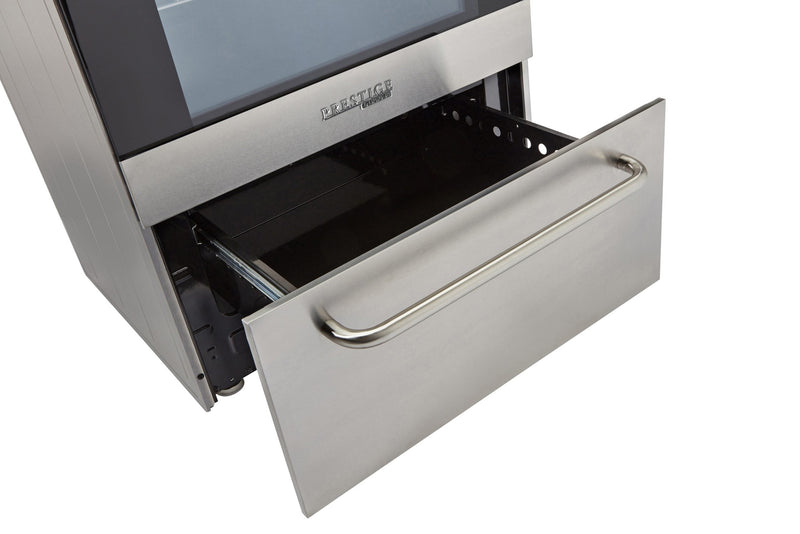 Prestige by Unique 24-Inch Convection Gas Range - UGP-24V PC1 S/S 