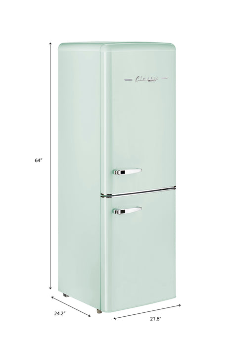 Classic Retro by Unique 7 Cu. Ft. Bottom Freezer Refrigerator - UGP-215L LG AC 