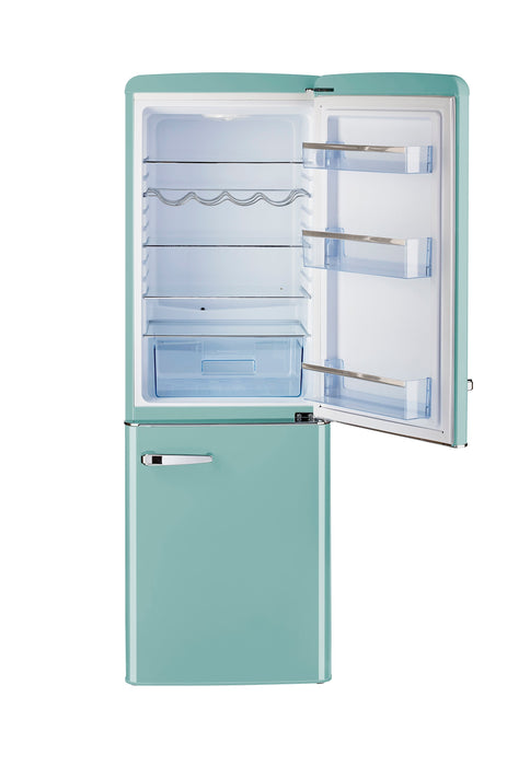 Classic Retro by Unique 7 Cu. Ft. Bottom Freezer Refrigerator - UGP-215L T AC 
