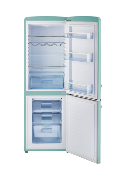 Classic Retro by Unique 7 Cu. Ft. Bottom Freezer Refrigerator - UGP-215L T AC 