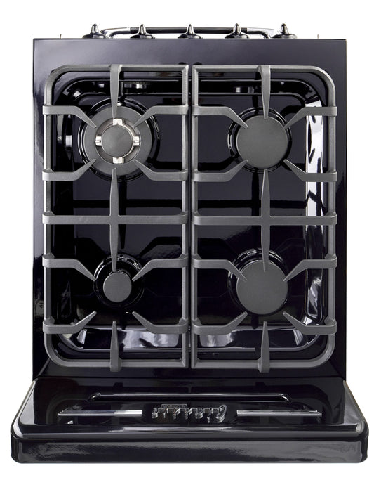 Classic Retro by Unique 24-Inch Convection Gas Range - UGP-24CR B 