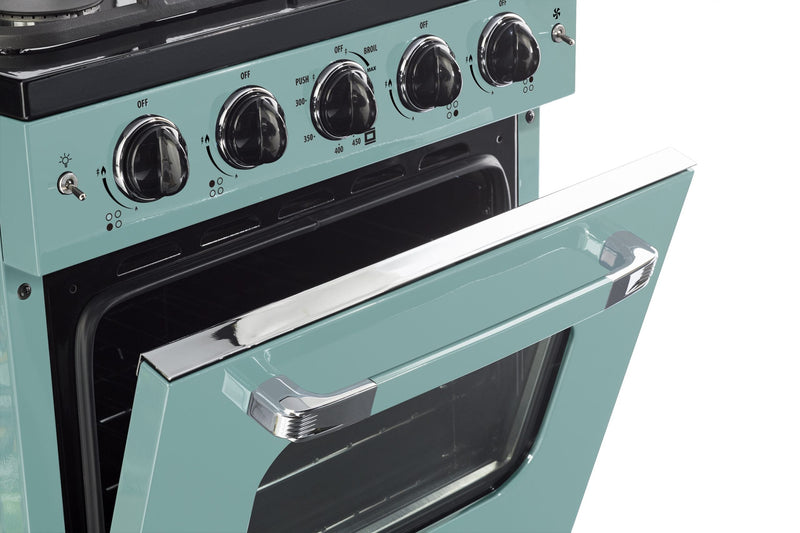 Classic Retro by Unique 24-Inch Convection Gas Range - UGP-24CR T 
