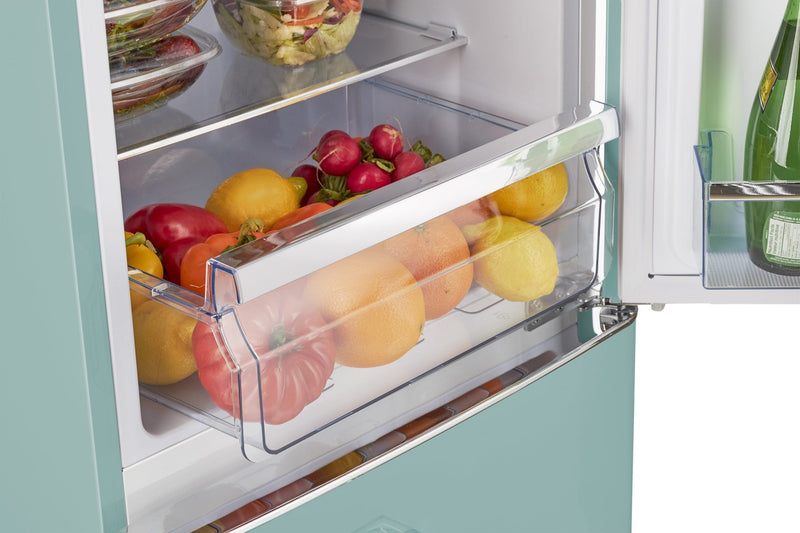 Classic Retro by Unique 9 Cu. Ft. Bottom Freezer Refrigerator - UGP-275L T AC 