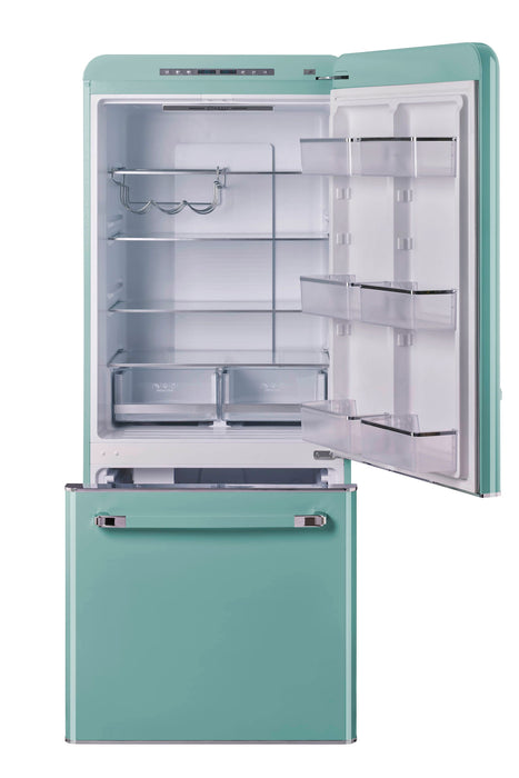 Classic Retro by Unique 18 cu.ft. Frost-Free Bottom Freezer Refrigerator - UGP-510L T AC 