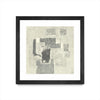 \"Camera Obscura\" Matted and Framed Black 36x36 Wall Art