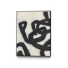 \"Symbiotic I\" Canvas Framed Black 24x32 Wall Art