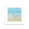 \"Beach Day Ii\" Matted and Framed White 36x36 Wall Art