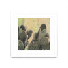 \"Desert Dreams Ii\" Matted and Framed White 36x36 Wall Art