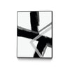 \"Angular Pulse Iv\" Canvas Framed Black 18x24 Wall Art