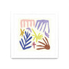 \"Coral Construction Ii\" Matted and Framed White 36x36 Wall Art