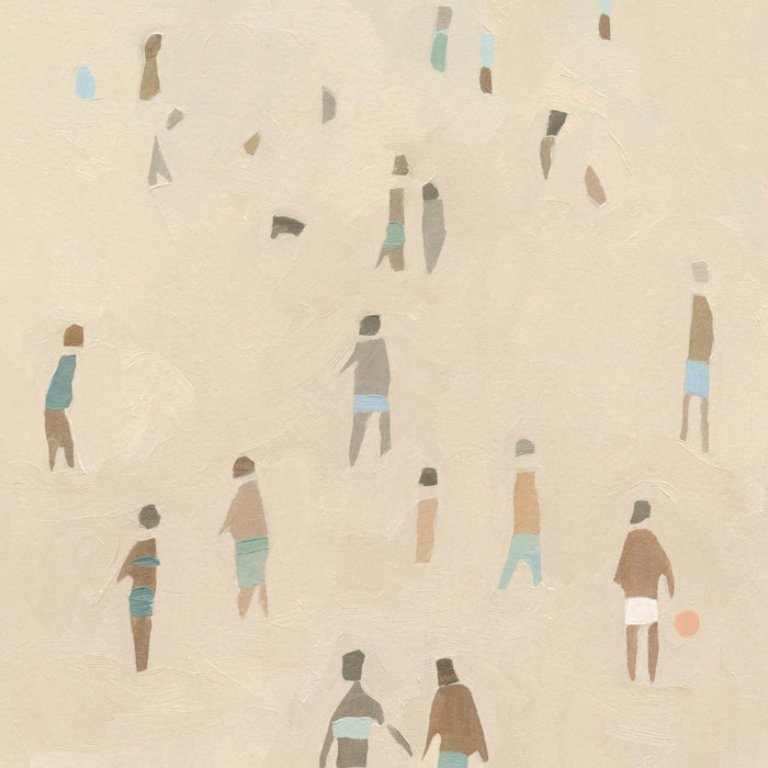 \"Beach Goer Iv\" Giant Art 54x54 Wall Art