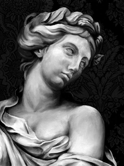 \"Ornate Sculpture I\" Giant Art 72x54 Wall Art
